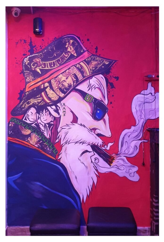 Graffiti design by graffiti artist