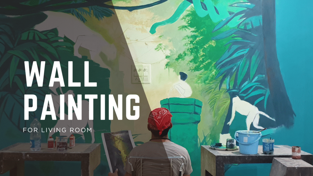 Wall painting for living room