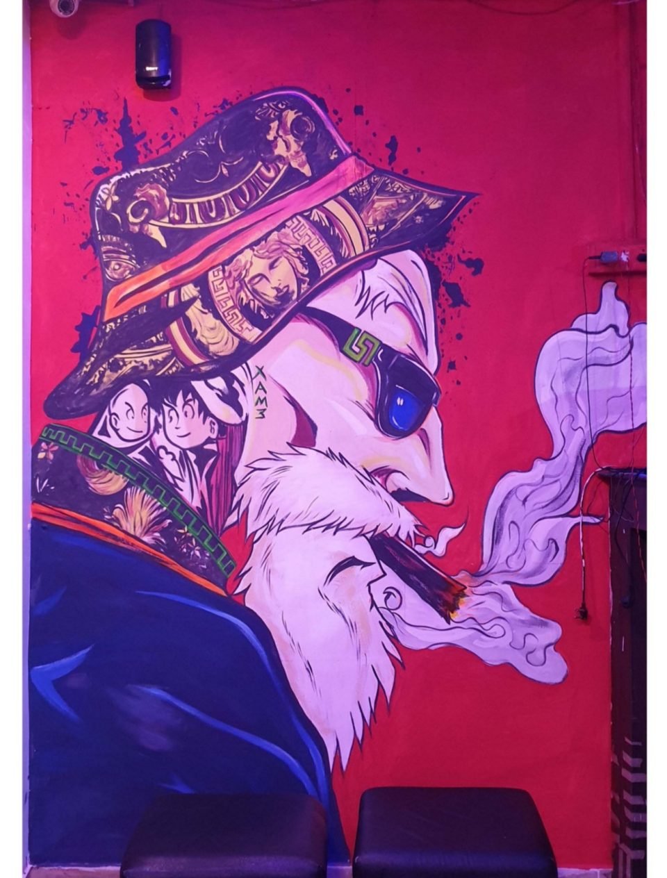 Graffiti design by graffiti artist